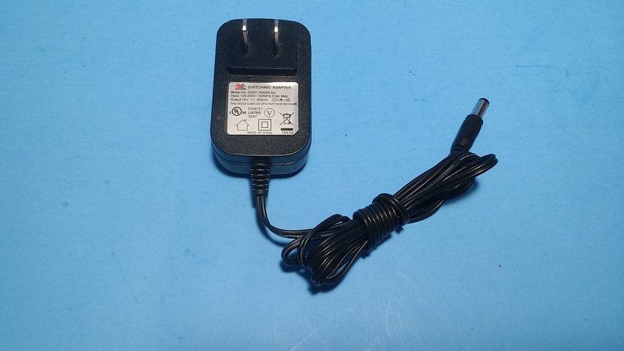 *Brand NEW*3YE GQ07-150050-AU 15V 500mA AC Power Adapter